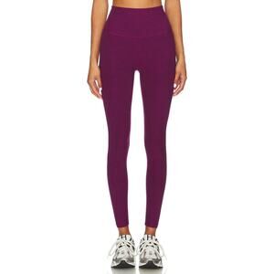 Beyond Yoga Spacedye Caught in The Midi High Waisted Legging Small Beet Purple